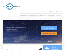 Tablet Screenshot of cloudconnect.net